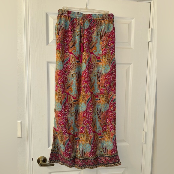 Chelsea & Theodore Colorful Palazzo Pants! - Picture 1 of 4